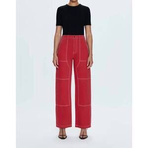 NEW PISTOLA grady carpenter pant in rouge